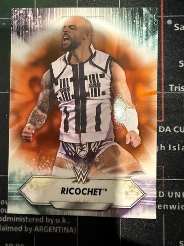 2021 wwe topps ricochet - wwe,