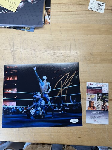 Foto 8x10 firmata - firmata, wwe