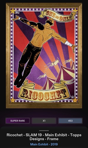 Topps slam digital ricochet - slam,