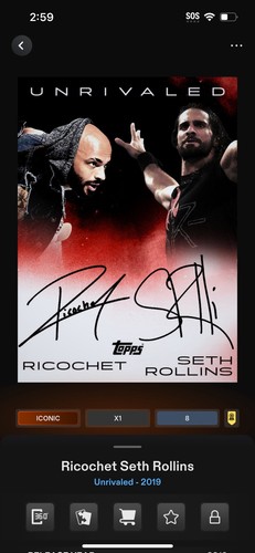 Topps slam wwe 2019 unrivaled - topps,