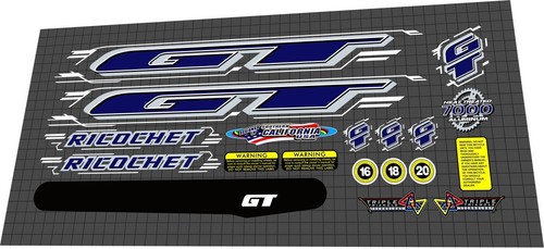 Set decalcomanie ricochet - decalcomanie,