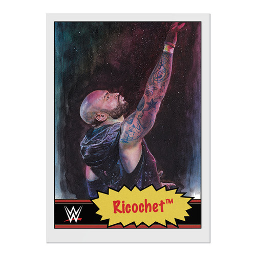 Topps wrestling wwe living set - wrestling,