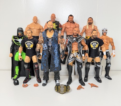 Lotto figurine mattel - figurine, wwe