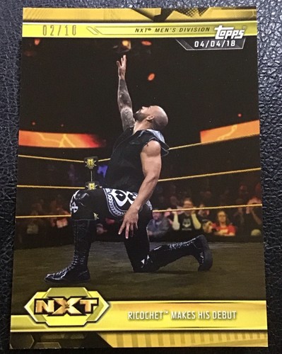 Ricochet wwe nxt - , topps
